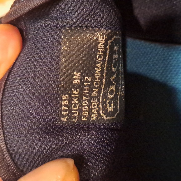 Coach Luckie Sneakers Size 8 - Picture 8 of 8